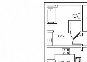 A10 floor plan A10 floor plan at Windsor Parkview, Chamblee, Georgia